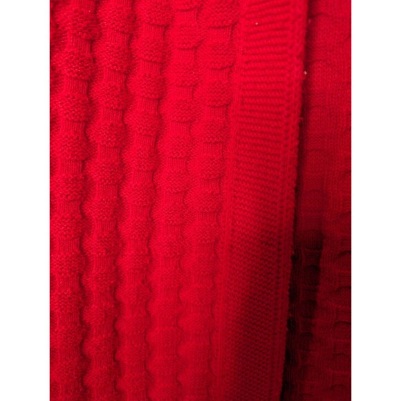 Vtg Cuddle Knit Womens Cardigan Sweater Open Front Sz S M Acrylic 60s 70s - Picture 2 of 8